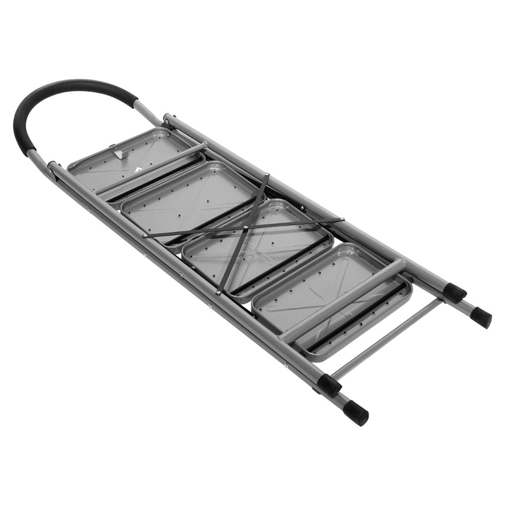 Nilkamal Stepper Ladder 4 Steps Black And Grey