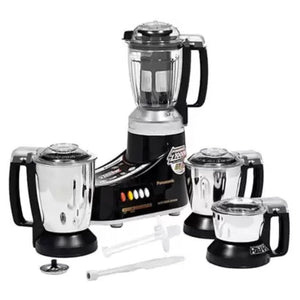 Panasonic Mixer Grinder With 4 Stainless Steel Jars 550W Black MX-AC460 