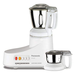 Panasonic Super Mixer Grinder With 2 Jars 550W Grey MX-AC220 