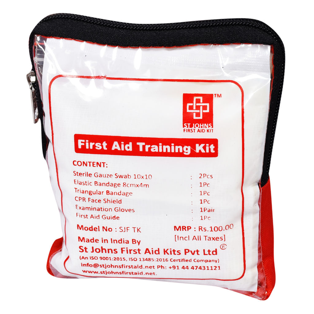 St.John's First Aid Training Kit Handy Pouch SJF TK