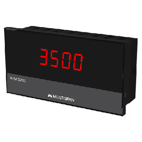 Multispan RPM Indicator 4 Digit RPM-3201 