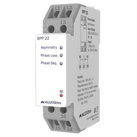 Multispan Protection Device Preventer Din Type Single Phase SPP-22 