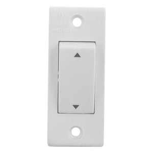 Anchor Penta PC Cherry 6A 2 Way Switch White 14122 