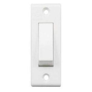 Anchor Penta Urea Deluxe 6A 1Way Switch IP20 White 38058 