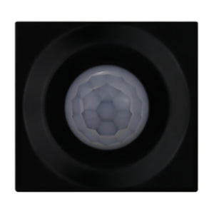 Crabtree Wall Mount PIR Sensor Glossy Black ACWAA009 