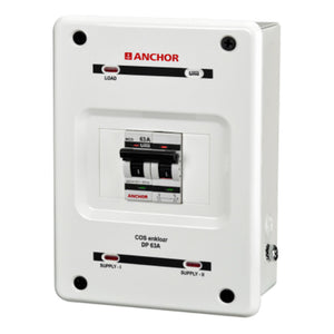 Anchor UNO COS Enklozr Double Pole Changeover Switch Box 