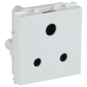 Crabtree Signia 3 Pin Shuttered Socket 6A White ACWKPXW063 