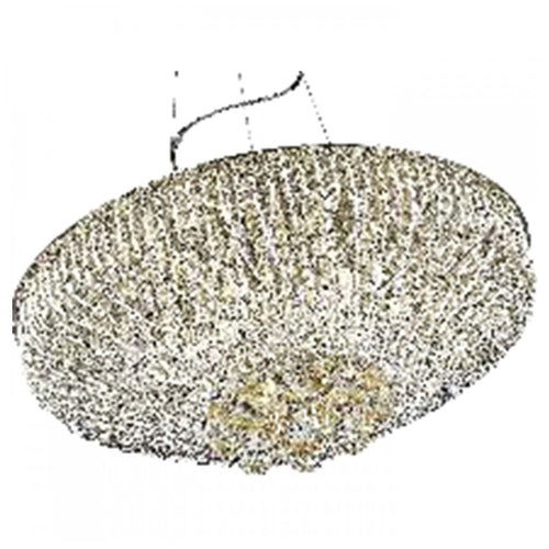 Philips Splendora Crystal Chandelier Ceiling Light Chrome 42W 581903 