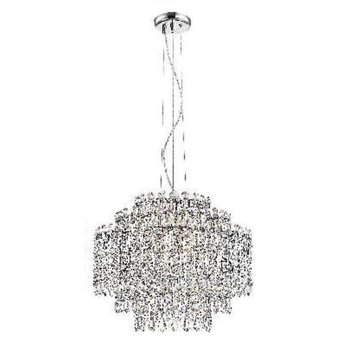 Philips Torrent Crystal Chandelier Pendant Light Chrome 33W 581901 