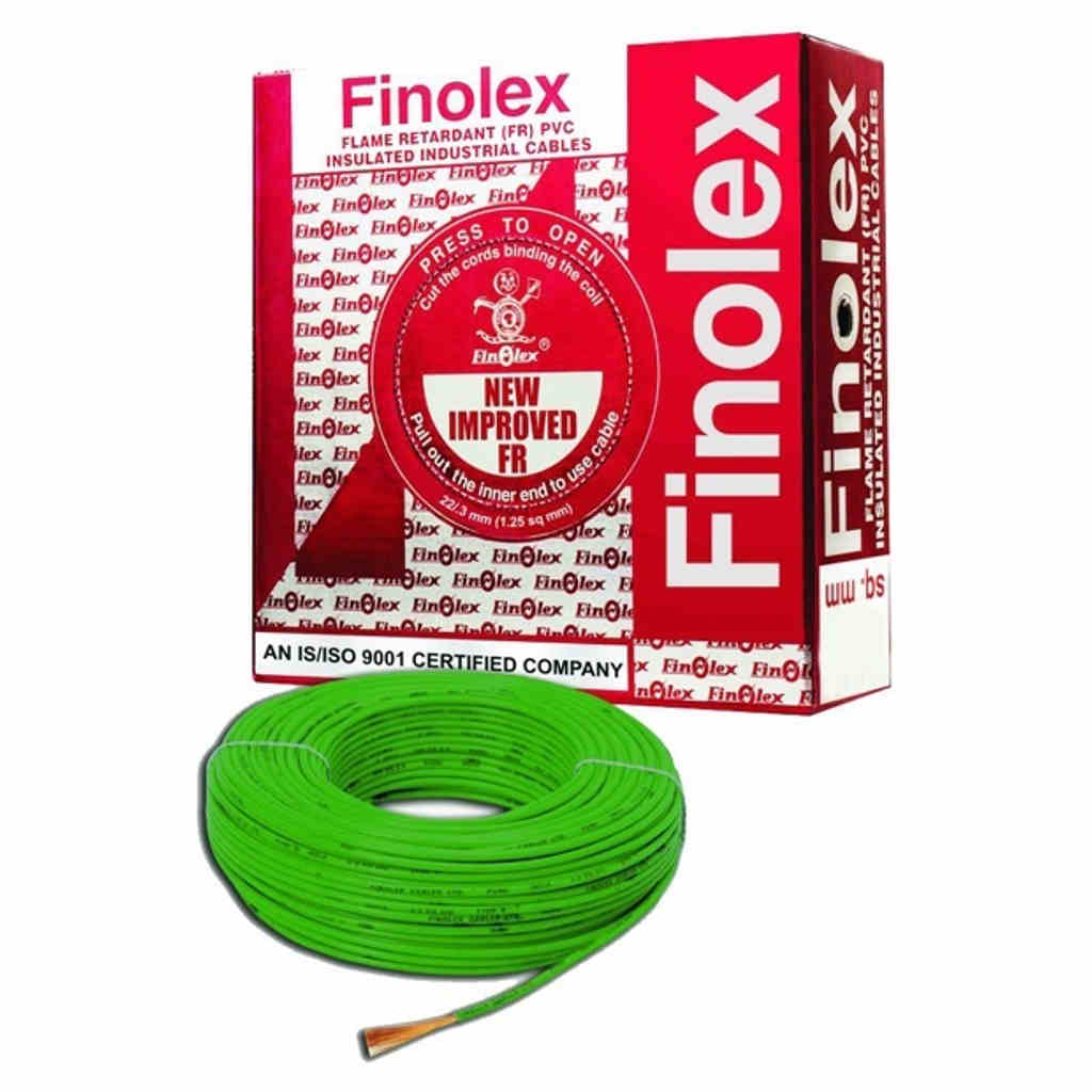 Finolex Flame Retardant FR PVC Insulated Industrial Cable 90m 1 Sq.mm 10313