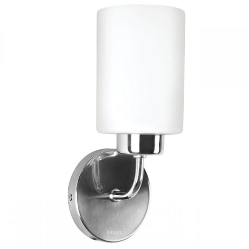 Philips Blush Single Head Wall Light Chrome 220-240V 58185 