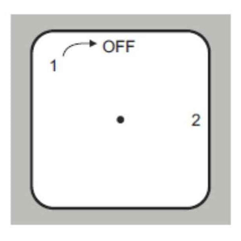 L&T Spring Return Switches Without OFF 2Way 1Pole 61371 