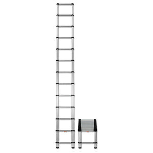 UDF Aluminium Foldable Step Ladder Large Silver