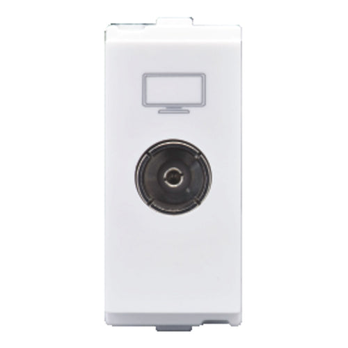 L&T Entice TV Socket 1M White CB91101TW00 