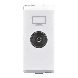 L&T Entice TV Socket 1M White CB91101TW00 