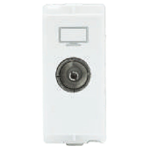 L&T enGem TV Socket 1M White CB93101TW00 