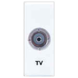 L&T Oris TV Socket 1M White OT11W00 