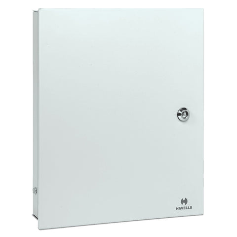 Havells TPN Distribution Board With Lock Double Door 8 Way DHDMTHODCW08 