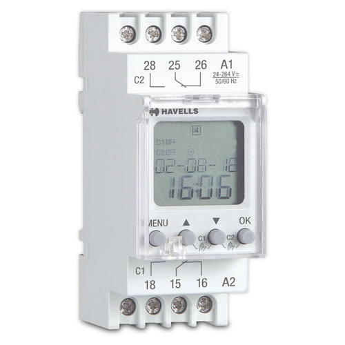 Havells Multifunction Time Switch 10 Years DHTLB01016 