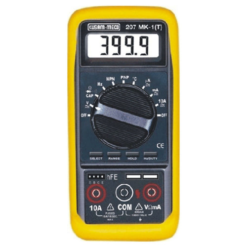 Kusam-meco Auto Ranging Digital Multimeter 4000 Counts 207-MK-1(T) 