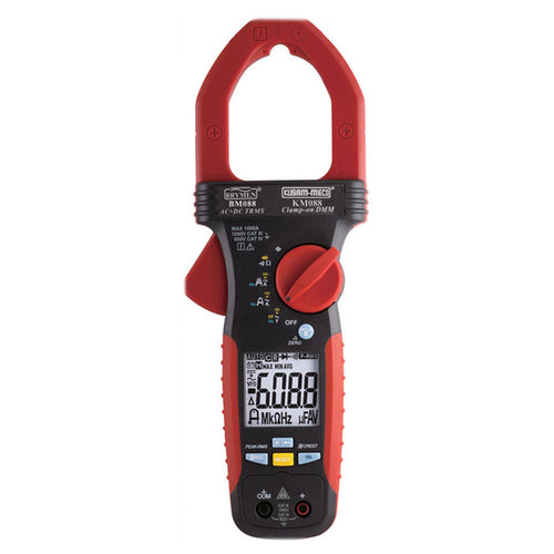 Kusam-meco AC True RMS Digital Clampmeter With VFD,EF-Detection KM 088 