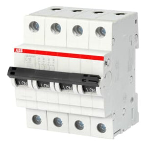 ABB SB200 M Series C Curve MCB 4P 0.5A-63A 