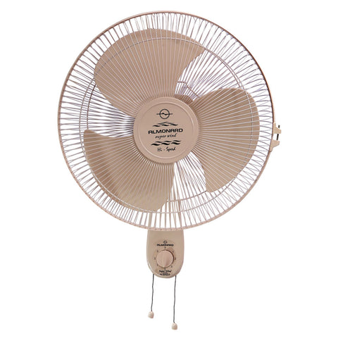 Almonard Super Wind High Speed Wall Fan 16Inch 400mm Beige 