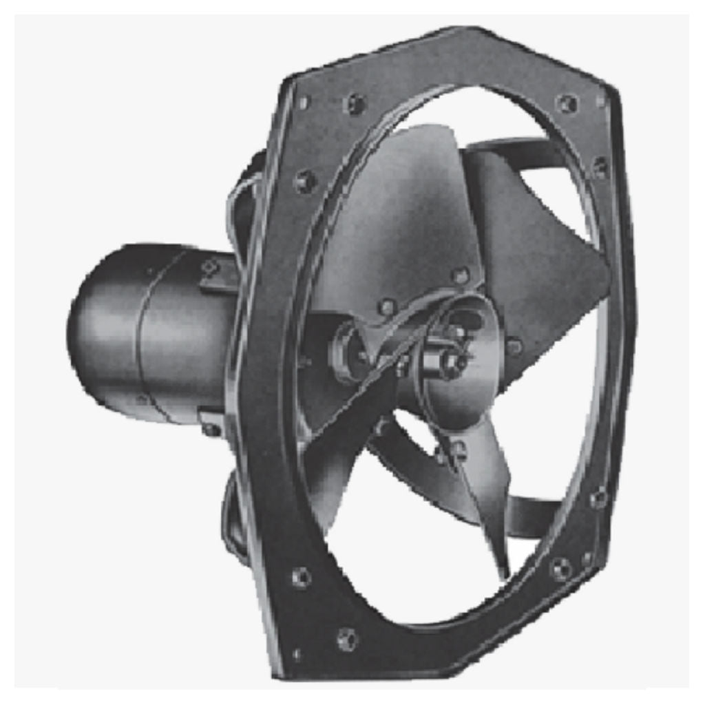 Almonard Heavy Duty Exhaust Fan 12Inch Single Phase 900 RPM