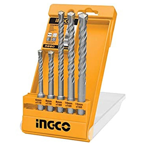 Buy Ingco SDS Plus Hammer Drill Bit Set 5Pcs AKD2052 Online at