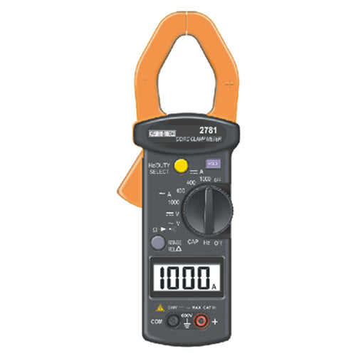 Kusam-meco AC/DC TRMS Digital Clampmeter 3¼ Digits 2781-T 