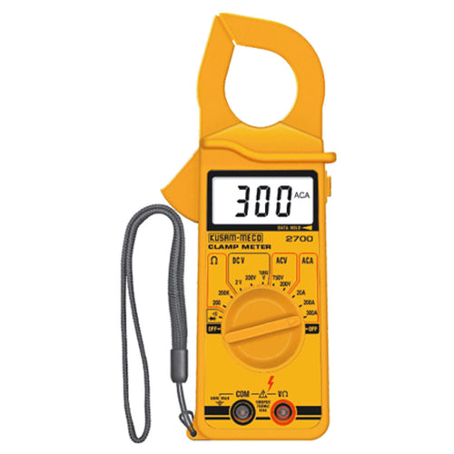 Kusam-meco AC Digital Clampmeter 3½ Digits 1999 Counts 2700 