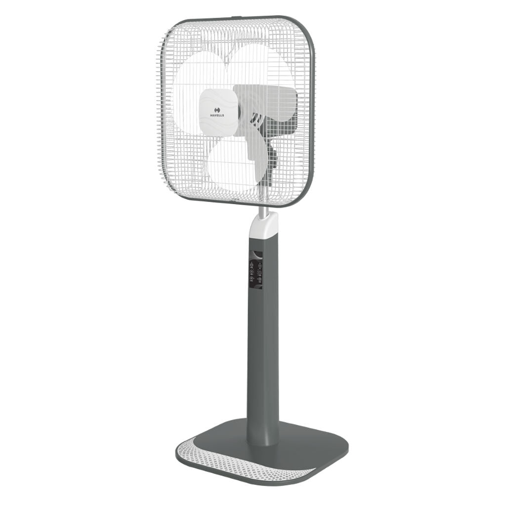 Havells Aindrila Standard Pedestal Fan With Remote 400mm