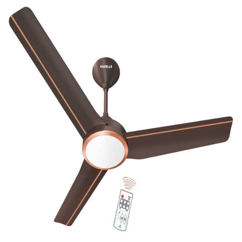 Havells Trinity UL Ceiling Fan With Under Light 1200mm Dusk LT.Copper 