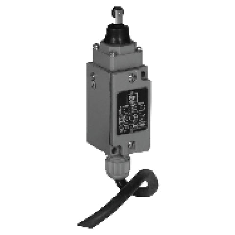 BCH Heavy Duty Limit Switch With Push Roller Precabled 1NO+1NC 