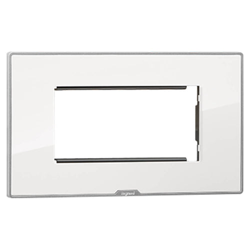 Legrand Myrius Nextgen Plate With Frame 4M Ice White 6795 24 