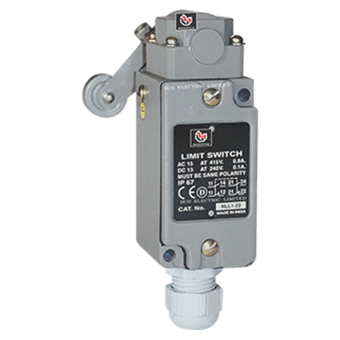 BCH Oil Tight Limit Switch With Roller Lever 