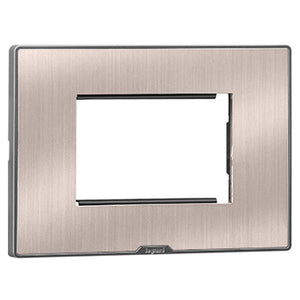 Legrand Myrius Nextgen Plate With Frame 3M Pearl Champagne 6795 63 