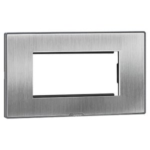 Legrand Myrius Nextgen Plate With Frame 4M Sonic Silver 6795 84 