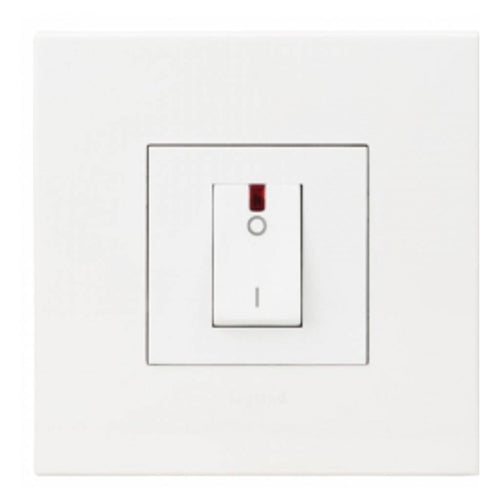 Legrand Arteor Switch With Indicator DP 1Way 2M 32A White 5734 12 