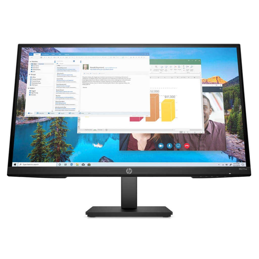 HP M27HA IPS Full HD Monitor 27Inch 35M57AA 