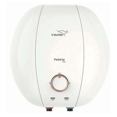 V-Guard Pebble Max Electric Storage Water Heater 6 Litre 2000W White 