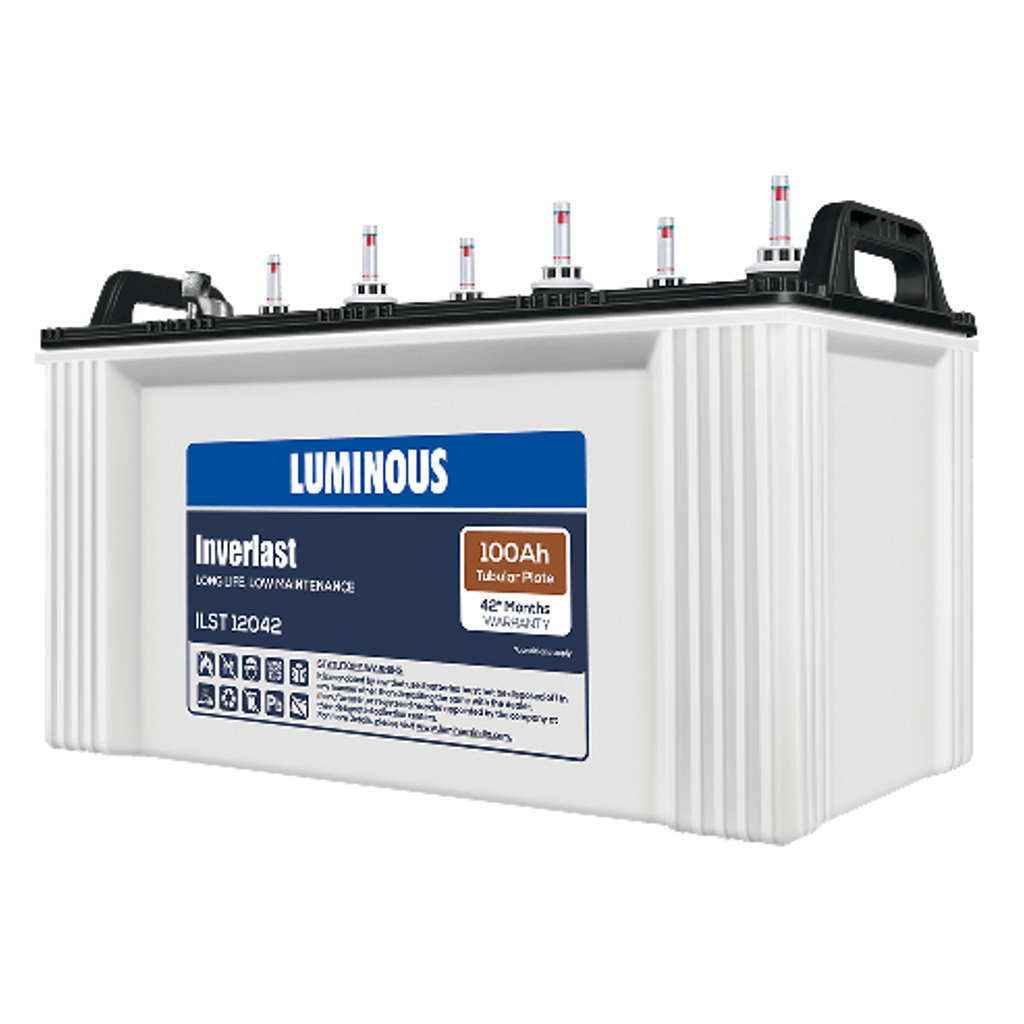 Luminous Inverlast Tubular Inverter Battery 100Ah ILST12042