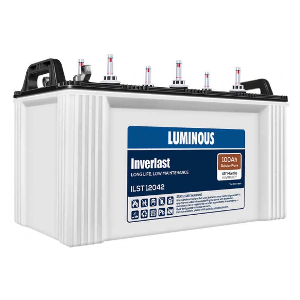 Luminous Inverlast Tubular Inverter Battery 100Ah ILST12042