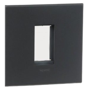 Legrand Arteor Graphite Cover Plates With Overmoulded Frame Graphite 