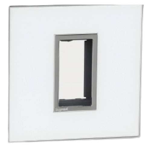 Legrand Arteor Cover Plates With Overmoulded Frame Mirror White 