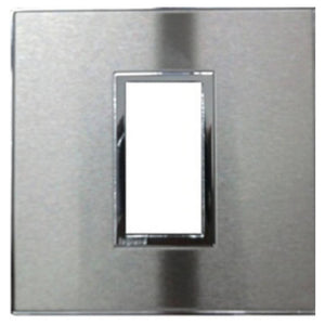 Legrand Arteor Cover Plates With Overmoulded Frame Stainless steel 