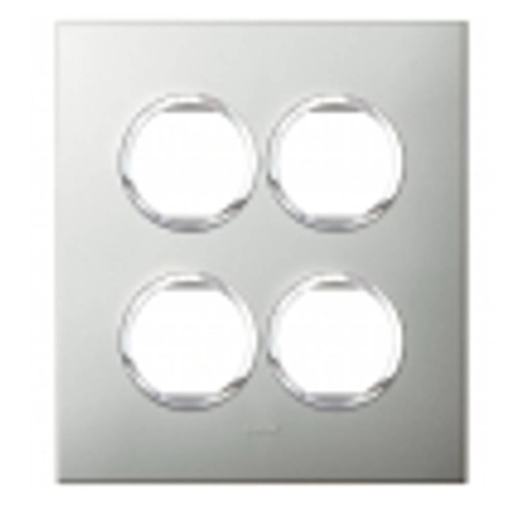 Legrand Arteor Cover Plates With Overmoulded Frame Pearl Aluminium