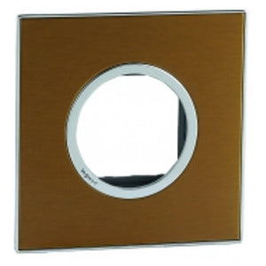 Legrand Arteor Cover Plates With Overmoulded Frame Gold Brass 