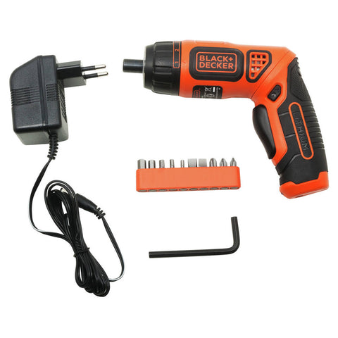 BLACK+DECKER 3.6V Lithium-Ion Cordless Rechargeable 1/4 in. 3