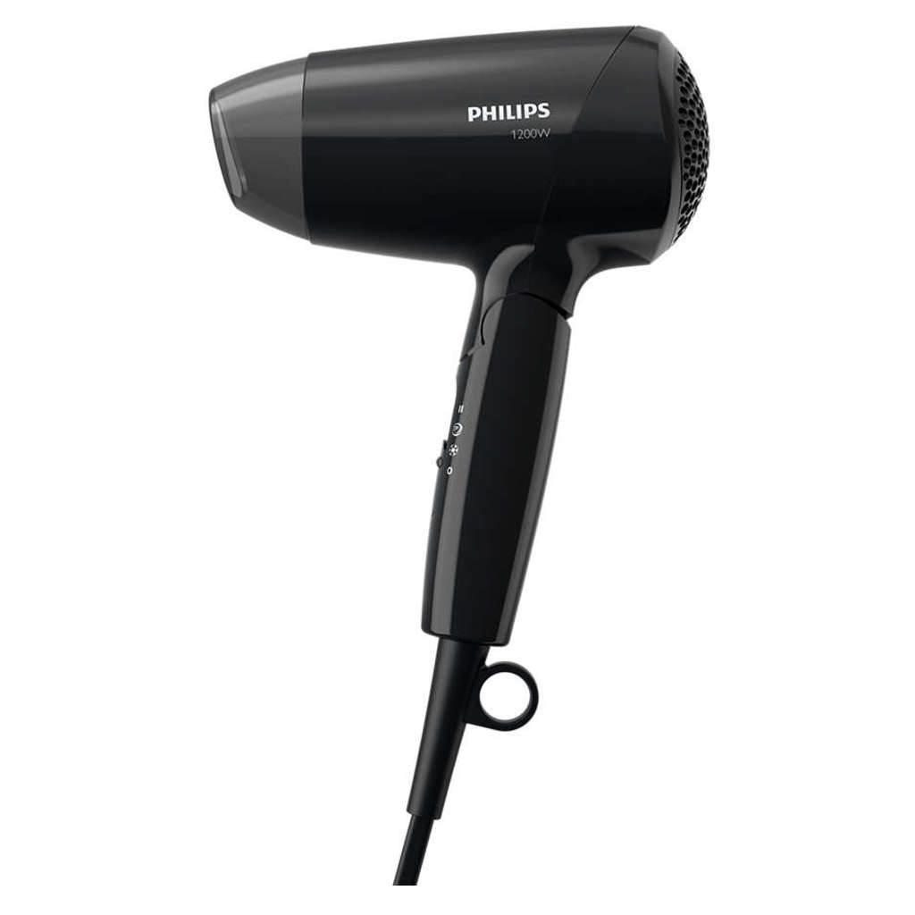 Philips EssentialCare Hairdryer 1200W Black BHC010/10